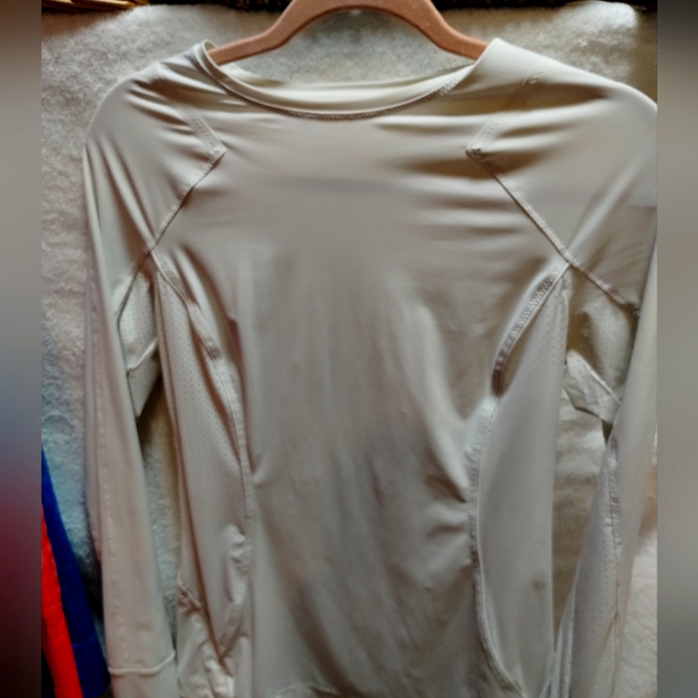 Athleta White Long Sleeve